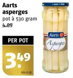 Poiesz Aarts asperges aanbieding