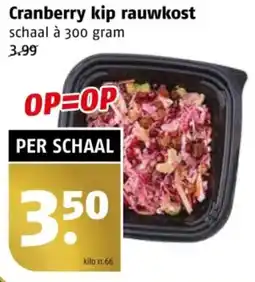 Poiesz Cranberry kip rauwkost aanbieding