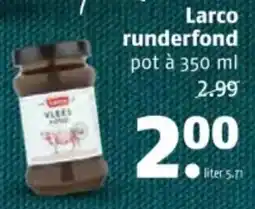 Poiesz Larco runderfond aanbieding