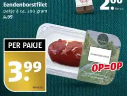 Poiesz Eendenborstfilet aanbieding