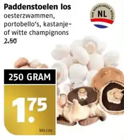 Poiesz Paddenstoelen los aanbieding