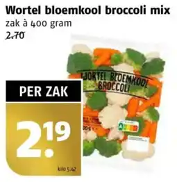 Poiesz Wortel bloemkool broccoli mix aanbieding