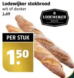 Poiesz Lodewijker stokbrood aanbieding