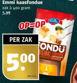 Poiesz Emmi kaasfondue aanbieding