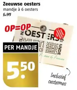 Poiesz Zeeuwse oesters aanbieding