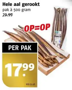 Poiesz Hele aal gerookt aanbieding