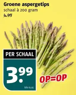 Poiesz Groene aspergetips aanbieding