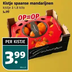 Poiesz Kistje spaanse mandarijnen aanbieding