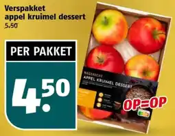 Poiesz Verspakket appel kruimel dessert aanbieding