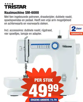 ALDI Naaimachine SM-6000 aanbieding