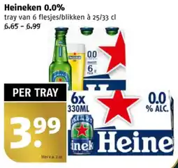 Poiesz Heineken 0.0% aanbieding