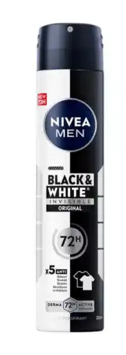 De Online Drogist Nivea Men Black & White Invisible Deodorant Spray aanbieding