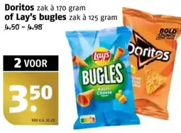Poiesz Doritos of Lay's bugles aanbieding