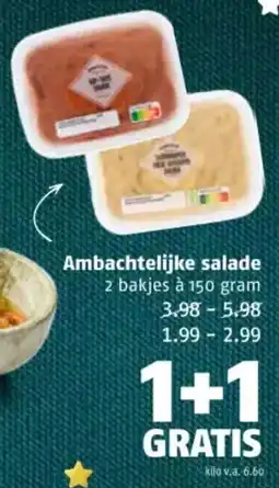 Poiesz Ambachtelijke salade aanbieding