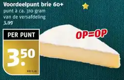 Poiesz Voordeelpunt brie 60+ aanbieding