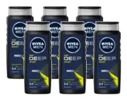 De Online Drogist Nivea Men Deep Sport Douchegel Voordeelverpakking aanbieding