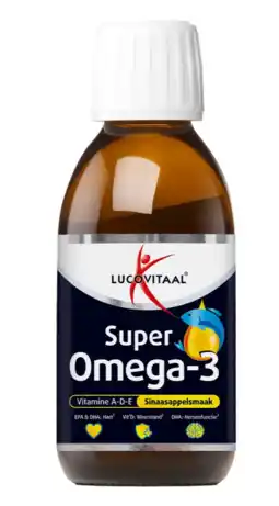 De Online Drogist Lucovitaal Super Omega 3 Vloeibaar aanbieding