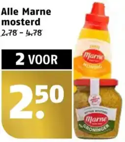 Poiesz Alle Marne mosterd aanbieding