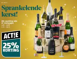 Poiesz Alle sparkling wijn of champagne aanbieding