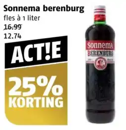 Poiesz Sonnema berenburg aanbieding