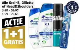 Poiesz Alle Oral-B, Gillette of Head&Shoulders aanbieding