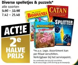 Poiesz Diverse spelletjes & puzzels aanbieding
