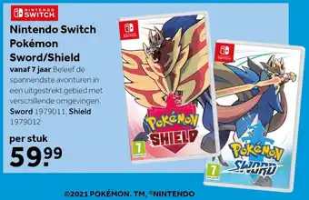 Intertoys NintendoSWITCH Pokemon Sword/Shield aanbieding