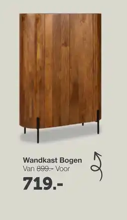 Woonexpress Wandkast Bogen aanbieding