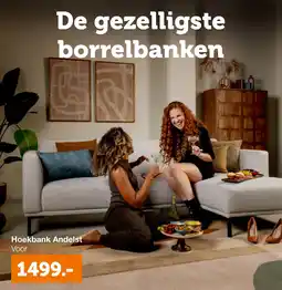 Woonexpress Hoekbank Andelst aanbieding