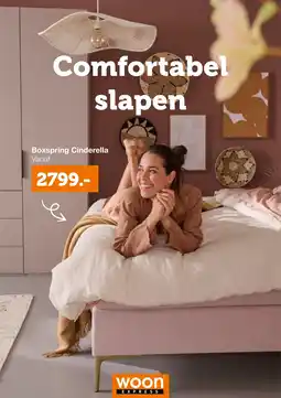 Woonexpress Boxspring Cinderella aanbieding