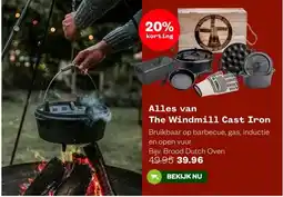 Welkoop Alles van The Windmill Cast Iron aanbieding