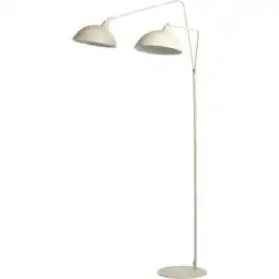 Trendhopper Vloerlamp Otta 2-lichts Creme aanbieding