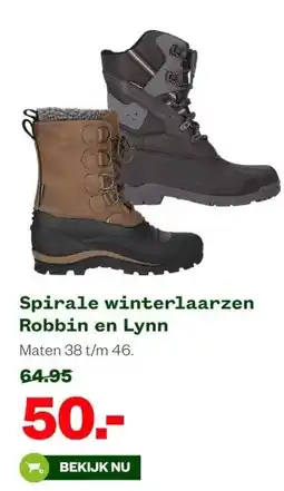 Welkoop Spirale winterlaarzen Robbin en Lynn aanbieding