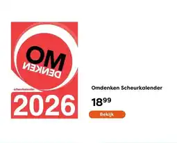 The Read Shop Omdenken Scheurkalender aanbieding