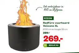Welkoop RedFire vuurhaard Volcano XL aanbieding