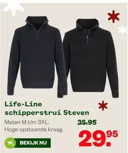 Welkoop Life-Line schipperstrui Steven aanbieding