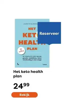 The Read Shop Het keto health plan aanbieding