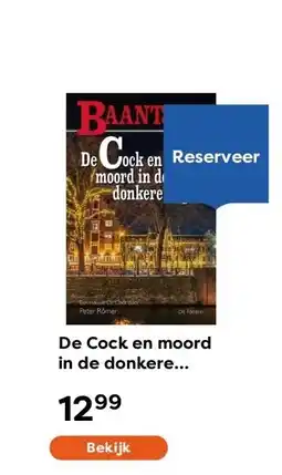 The Read Shop De Cock en moord in de donkere dagen aanbieding
