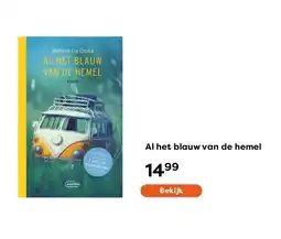 The Read Shop Al het blauw van de hemel aanbieding