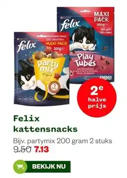 Welkoop Felix kattensnacks aanbieding