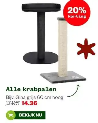 Welkoop Alle krabpalen aanbieding