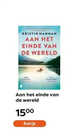 The Read Shop Aan het einde van de wereld aanbieding