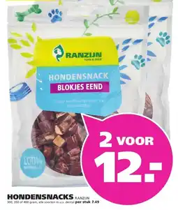 Ranzijn HONDENSNACKS RANZIJN aanbieding
