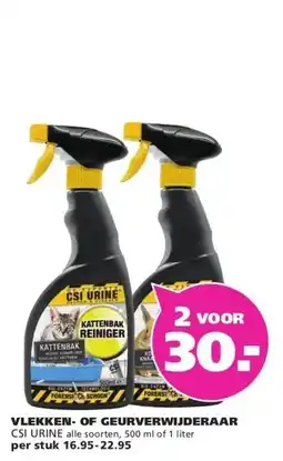 Ranzijn VLEKKEN- OF GEURVERWIJDERAAR aanbieding