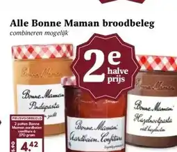 MCD Supermarkt Alle Bonne Maman broodbeleg aanbieding