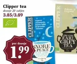 MCD Supermarkt Clipper tea aanbieding