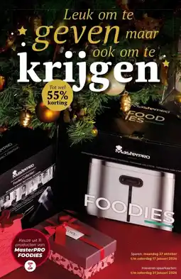 MCD Supermarkt Keuze uit 11 producten van MasterPRO FOODIES aanbieding