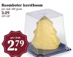 MCD Supermarkt Roomboter kerstboom aanbieding