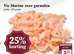 MCD Supermarkt Vis Marine roze garnalen aanbieding