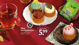 MCD Supermarkt Mini kerstgebakjes aanbieding